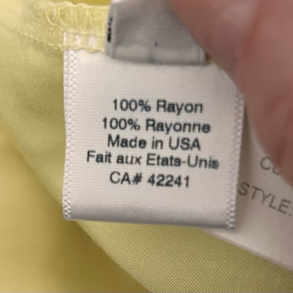 Anthropologie Stark‎ X Women’s Elastic Waist Yellow Long Midi Skirt Sz S Pockets - Picture 8 of 10